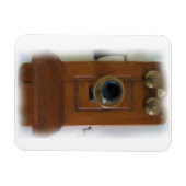 Vintages flexibles Telefon Magnet (Horizontal)