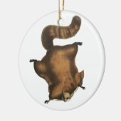 Vintages Fliegen-Eichhörnchen Keramikornament (Links)