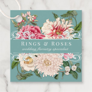 Vintages Flora Elegante Minze Botanicals Wirbel Ch Geschenkanhänger