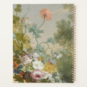 Vintages floral Still Life Personalisiertes Notebo Planer (Rückseite)