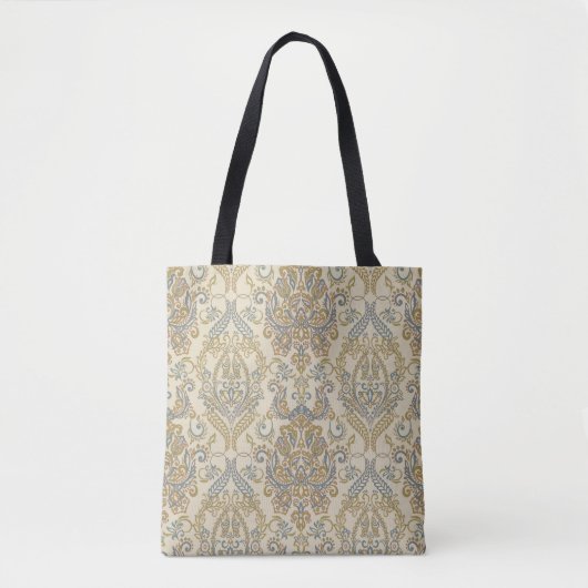 Vintages florales Design. Damask Seamless vi Tasche (Vorderseite)