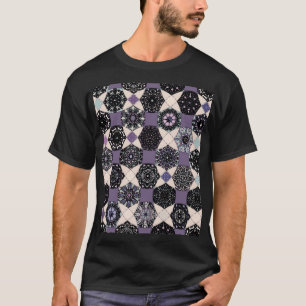 Vintages florales Mandala: farbenfroh, nahtlos T-Shirt