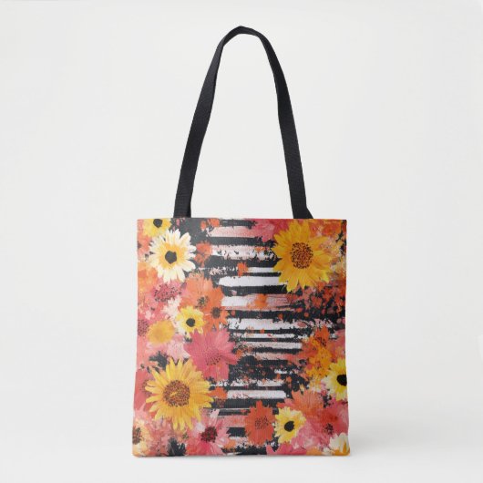 Vintages, florales Muster (10) Tasche (Vorderseite)