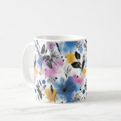 Vintages, florales Muster (13) Kaffeetasse (Vorderseite Links)