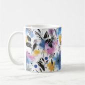 Vintages, florales Muster (13) Kaffeetasse (Links)