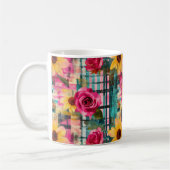 Vintages, florales Muster (16) Kaffeetasse (Links)
