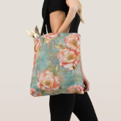 Vintages, florales Muster (18) Tasche (Von Nahem)