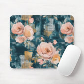 Vintages, florales Muster (3) Mousepad (Mit Mouse)