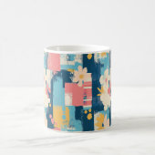 Vintages, florales Muster (5) Kaffeetasse (Mittel)