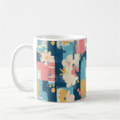 Vintages, florales Muster (5) Kaffeetasse (Links)