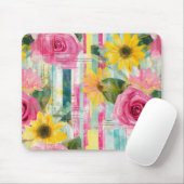 Vintages, florales Muster (7) Mousepad (Mit Mouse)