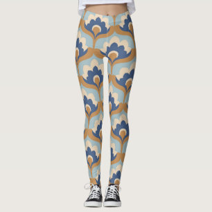 Vintages florales Nahtloses Design. Leggings