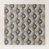 Vintages florales Nahtloses Design. Puzzle (Horizontal)