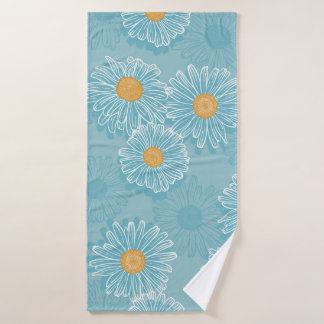 Vintages florales nahtloses Muster. Hintergrund Badehandtuch