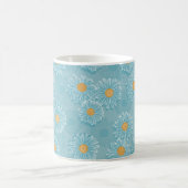 Vintages florales nahtloses Muster. Hintergrund Kaffeetasse (Mittel)