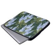 Vintages florales Notebook Laptopschutzhülle (Vorne Knopf)