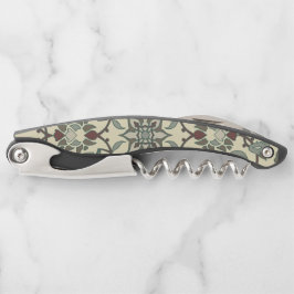 Vintages florales Oriental Kellnermesser