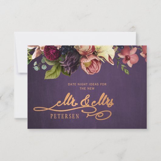 Vintages Florentiner Abend Brautparty (Vorderseite)