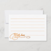 Vintages Florentiner Abend Brautparty (Rückseite)