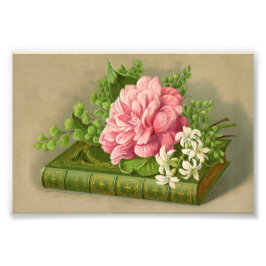 Vintages Florentiner Peony Classy Fotodruck