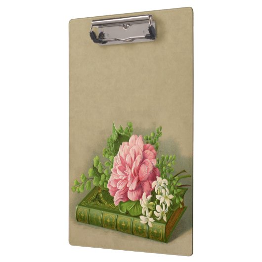 Vintages Florentiner Peony Classy Klemmbrett (Links)