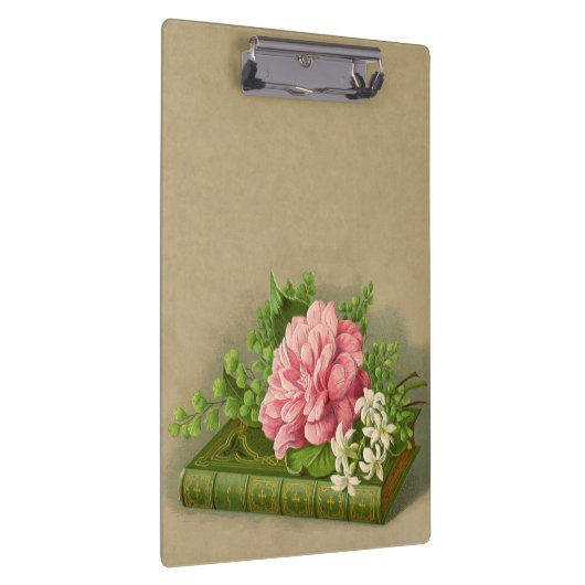 Vintages Florentiner Peony Classy Klemmbrett (Rechts)