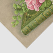 Vintages Florentiner Peony Classy Seidenpapier (Ausschnitt)