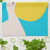 Vintages Florida Pelican Reiseplakat Geschirrtuch (Gefaltet)