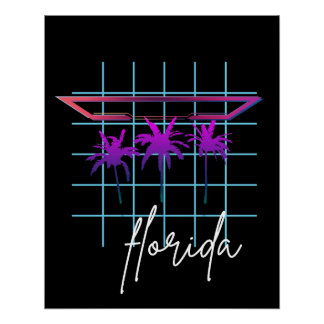 Vintages Florida Retro Poster