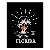 Vintages Florida Retro Poster (Vorderseite)