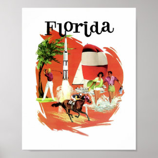 Vintages Florida Travel Poster