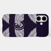 Vintages Flügelrad Case-Mate iPhone Hülle (Rückseite (Horizontal))