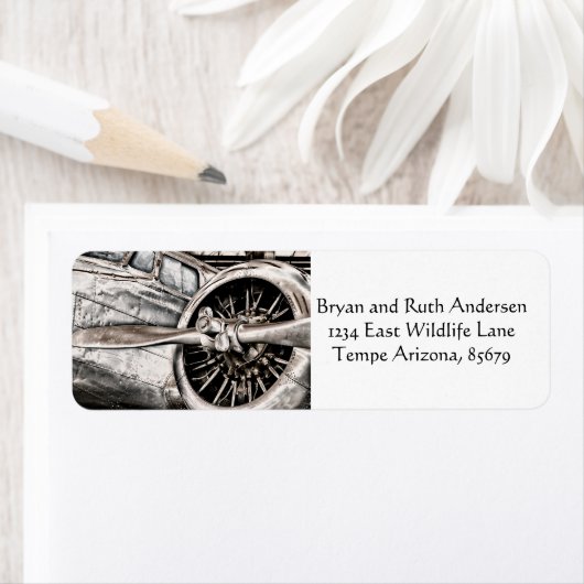 Vintages Flugzeug (Insitu)