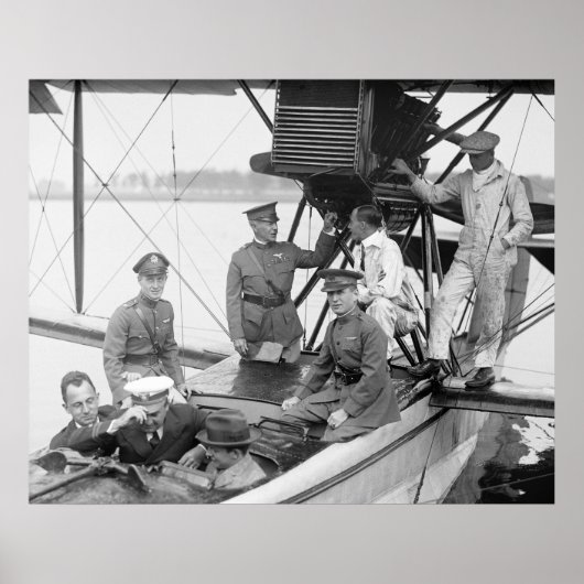 Vintages Flugzeug, 1923 Poster (Vorne)