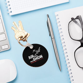 VINTAGES Flugzeug des Zweiten Weltkriegs, Luftschi Schlüsselanhänger