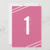 Vintages Flugzeug Einladung zum ersten Geburtstag (Rückseite)