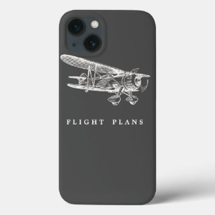 Vintages Flugzeug, Flug-Pläne Case-Mate iPhone Hülle