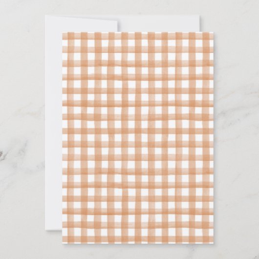 Vintages Flugzeug Kinderdusche Einladung | Baby Bo (Rückseite)