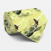 Vintages Flugzeug Krawatte (Gerollt)