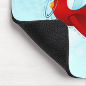 Vintages Flugzeug Mousepad (Ecke)
