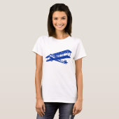 Vintages Flugzeug - Navy Blue T-Shirt (Vorne ganz)