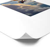 Vintages Flugzeug Poster (Ecke)