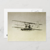 Vintages Flugzeug Postkarte (Vorne/Hinten)