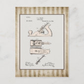 Vintages Flugzeug Postkarte (Vorderseite)