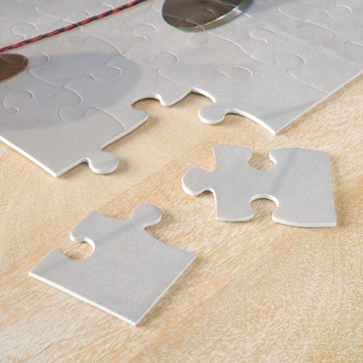 Vintages Flugzeug Puzzle (Seite)