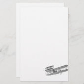 Vintages Flugzeug-Retro alte Briefpapier (Vorne/Hinten)