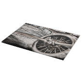 Vintages Flugzeug Schneidebrett (Ecke)