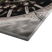 Vintages Flugzeug Schneidebrett (Ecke)