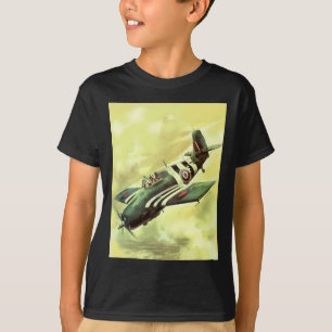 Vintages Flugzeug T-Shirt