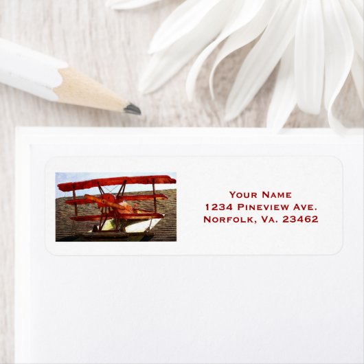 Vintages Flugzeug von Shirley Taylor (Insitu)